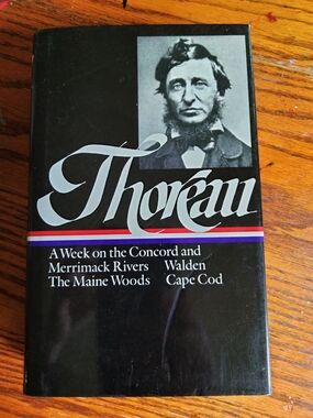 1985 Edition Thoreau, A Week on the Concord and Merrimack River, Walden...